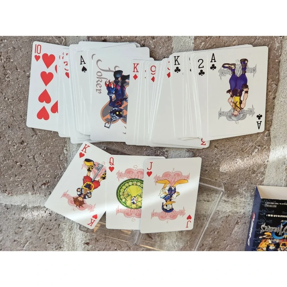 KINGDOM HEARTS Playing Cards Mitsui Home Limited Disney SQUARESOFT Promo 2002 Jp - Picture 3 of 4